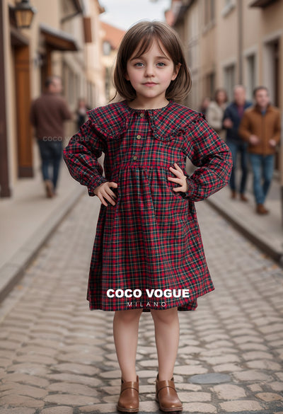 Summer Classic Tartan – Timeless Elegance for Little Girl Trendsetters