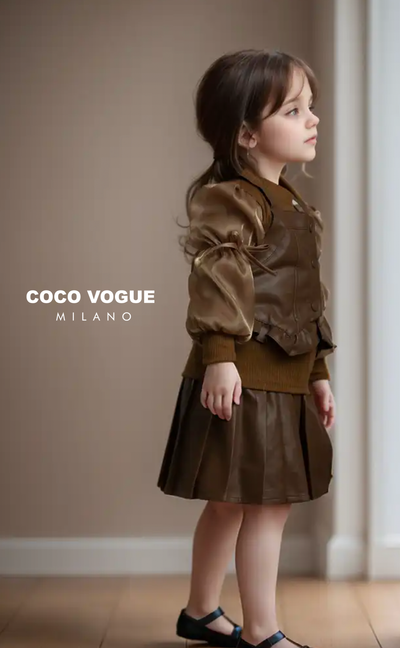 Luxe Cocoa Leatherette 3 pc Set