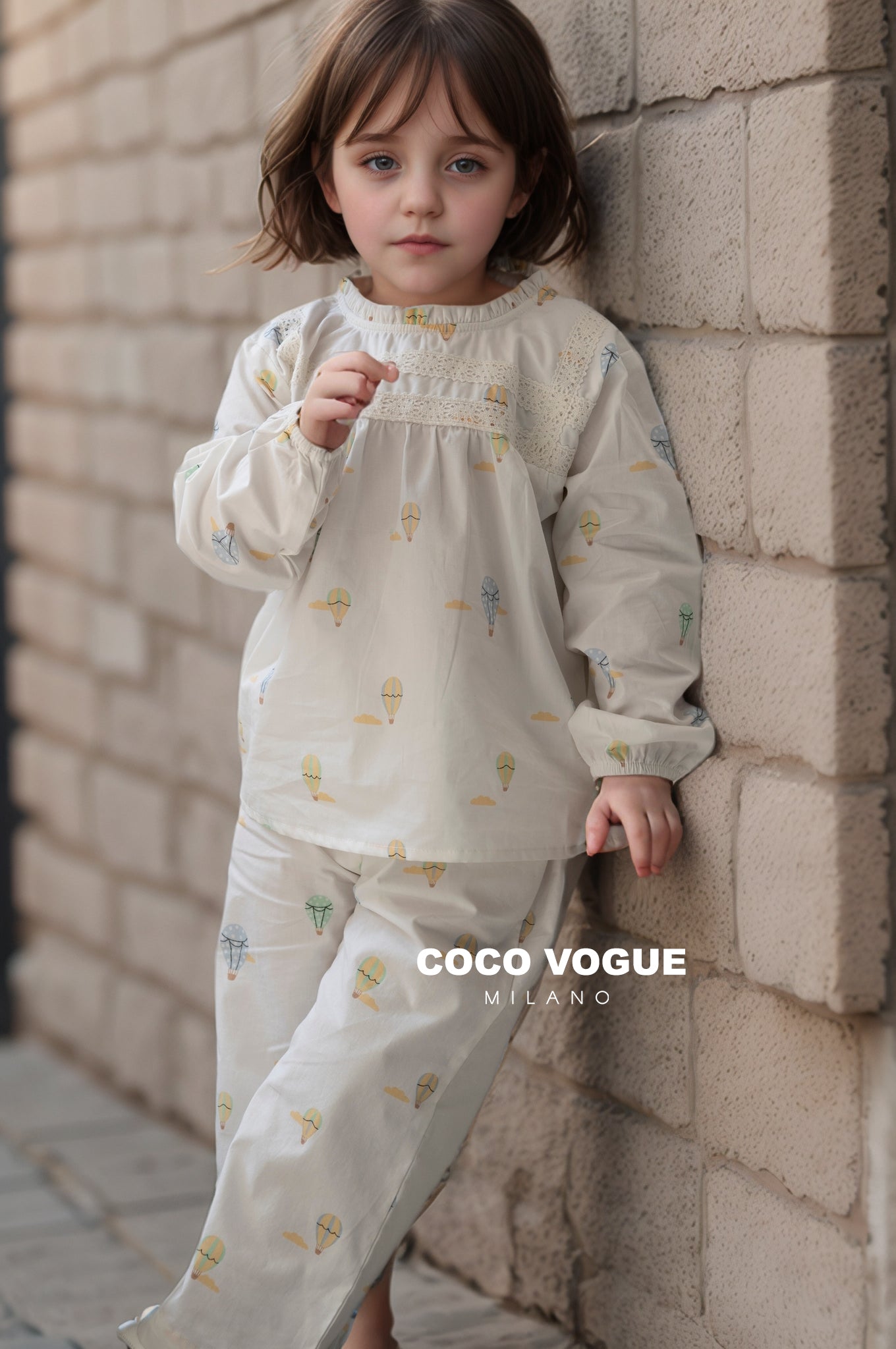 Modern kids co-ord dress for 2–8 years Fashionable kids co-ord set for parties & casual wear