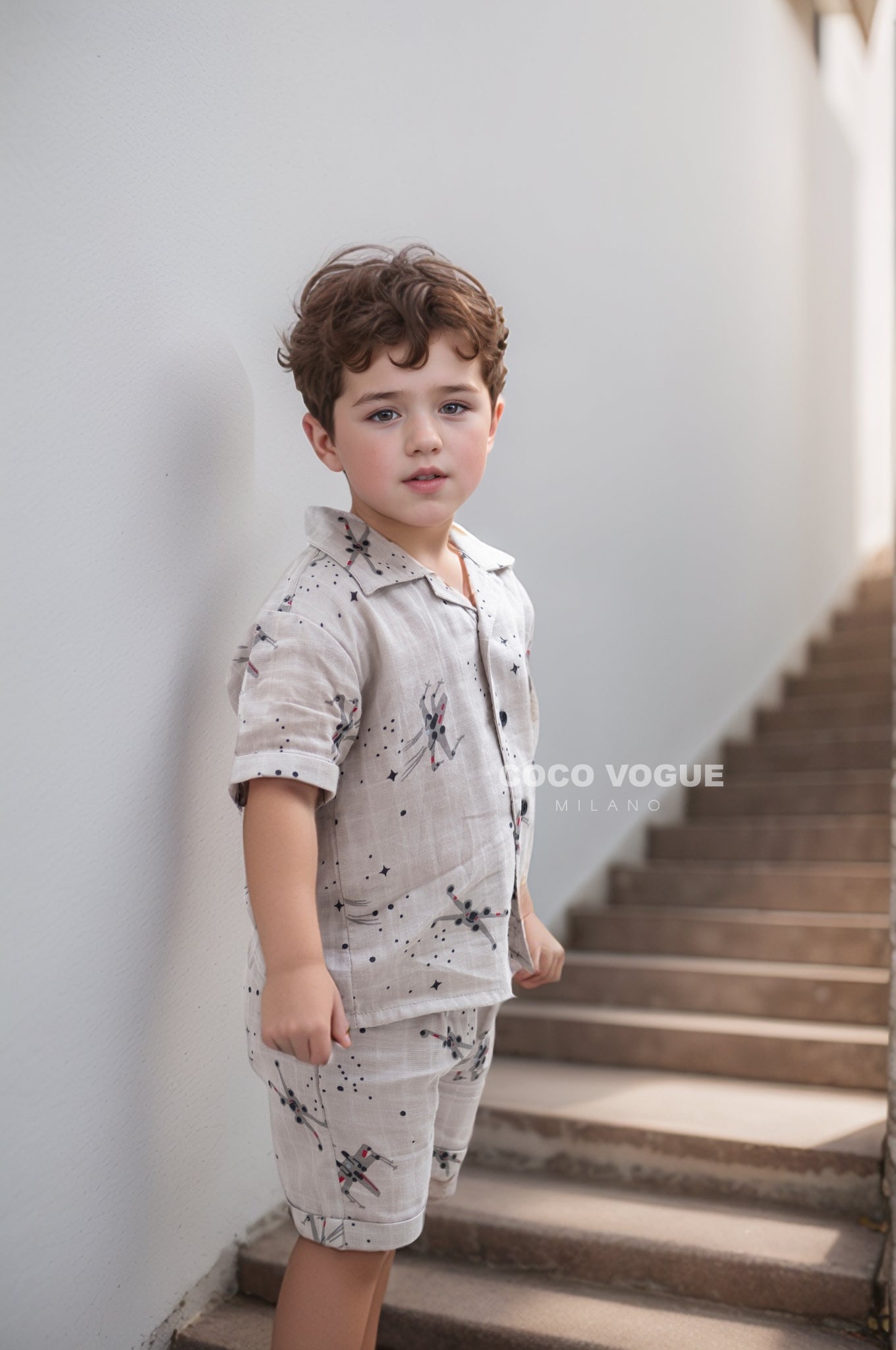 Minimalist Chic Spring Summer Linen Set – Grey
