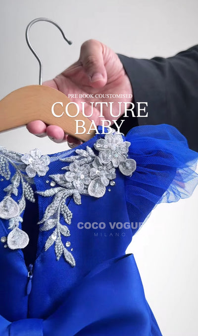 Royal Elegance — Customised Blue Luxe Gown