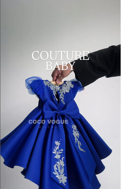 Royal Elegance — Customised Blue Luxe Gown