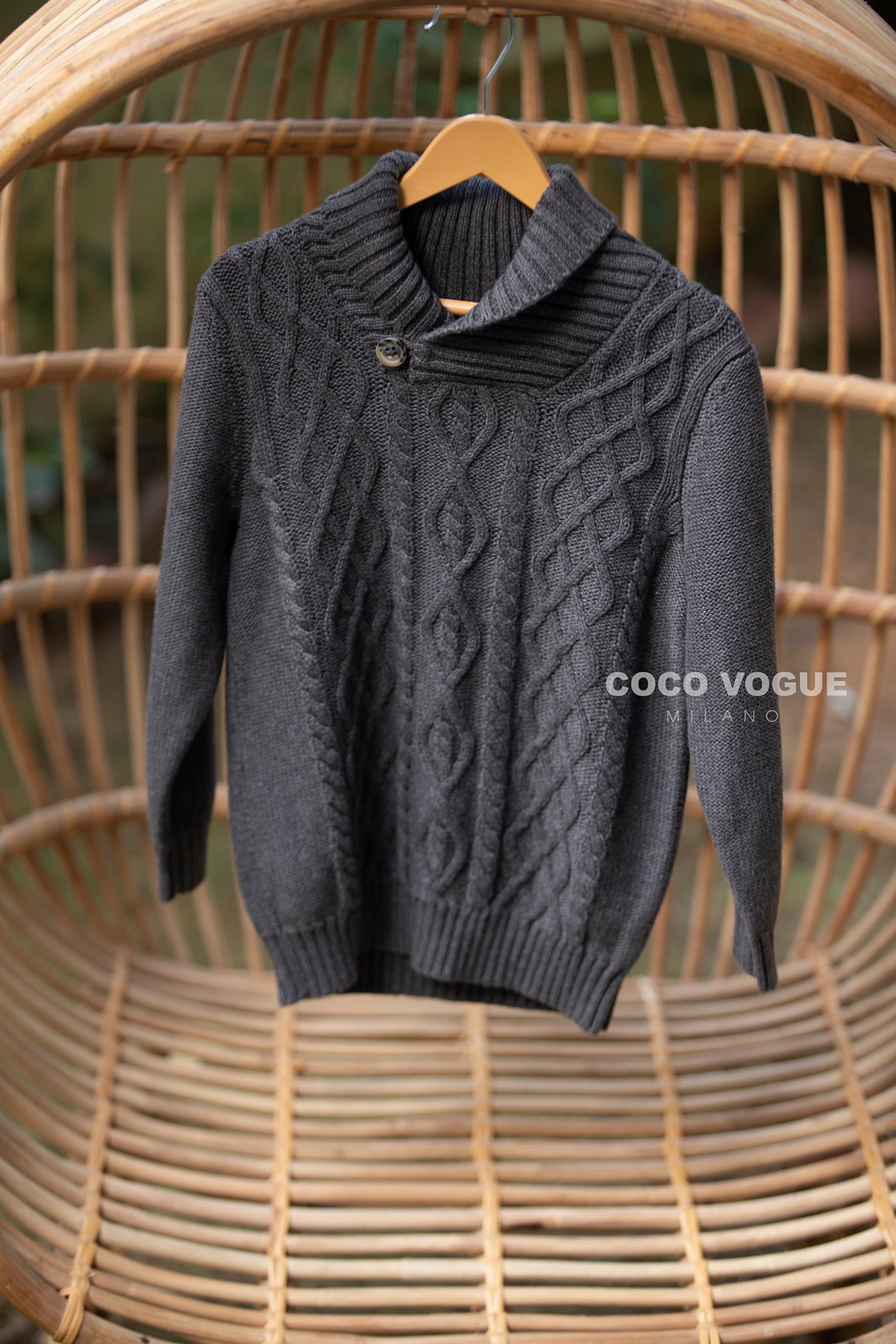 Cable Knit Sweater for Boys