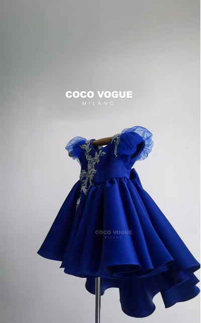 Royal Elegance — Customised Blue Luxe Gown
