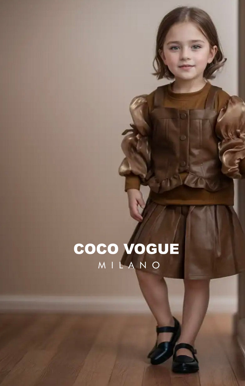 Luxe Cocoa Leatherette 3 pc Set