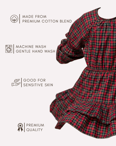 Comfortable cotton summer dress for girls , Elegant summer dress for girls 3–11 years