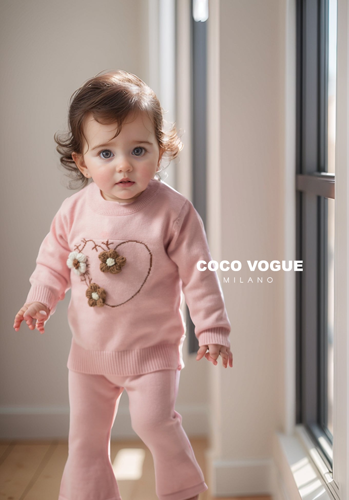 Baby Pink Fleece Set